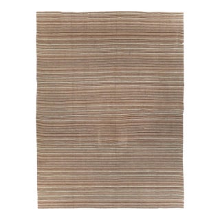 Galerie Shabab Collection Mid-20th Century Turkish Flatweave Kilim Accent Rug For Sale
