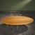 Oval Coffee Table in White Lacquered Forged Steel and Ash Top, Germany For Sale - Image 4 of 10