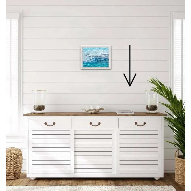 Contemporary Oil Painting Original Artwork, View of Molokai For Sale - Image 12 of 12