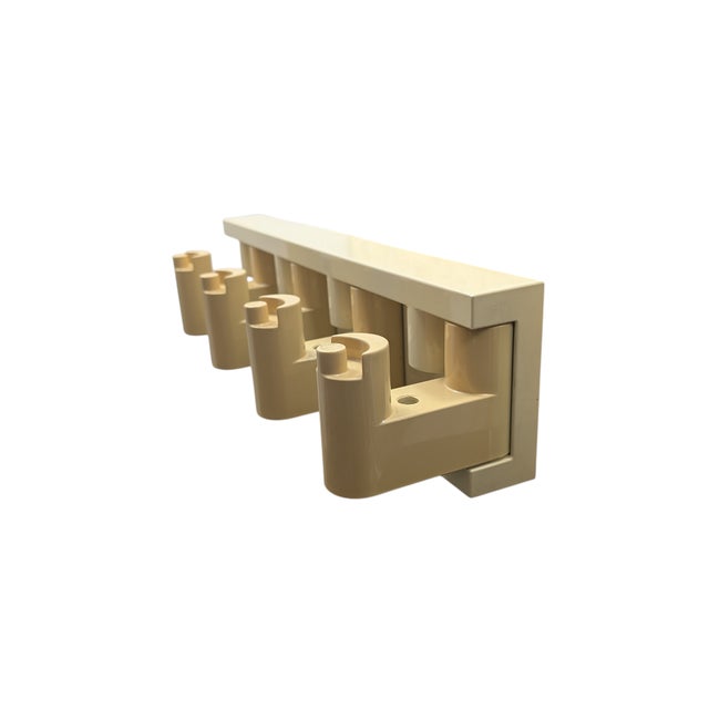 Minivip Wall Coat Rack by Benanti and Brunori for Velca, 1970 For Sale - Image 3 of 6