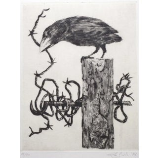 Predatory - Original Etching by Leo Guida - 1972 1972 For Sale