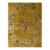 1920s Yellow Floral Antique Chinese Art Deco Rug 8'8"x11'4" Knotted Wool Carpet For Sale