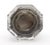 Antique clear octagon glass wide shank closet door knob set. The wide shank is made of brass with a dark finish. The...