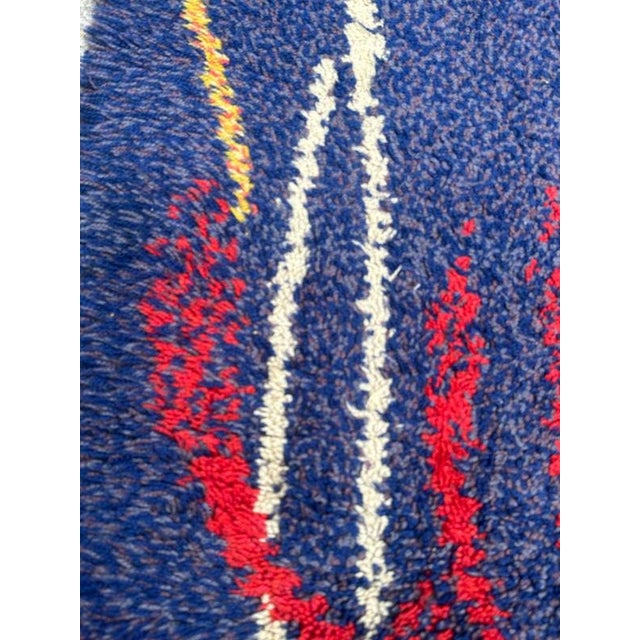 Small Vintage Swedish Rug, 1960s For Sale - Image 10 of 18