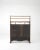 With its handsome design and rich original patina, this antique wooden cupboard offers a distinguished period piece. Hand-...