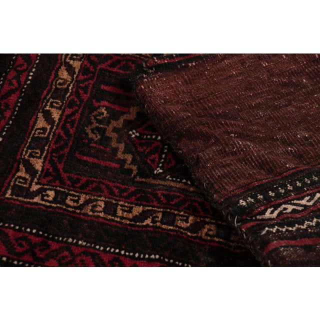 Textile Antique Balisht Tribal Textile With Polychromatic Geometric Patterns - Rug & Kilim For Sale - Image 7 of 7