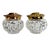 Early 20th Century Early 20th Century Art Nouveau Cut Crystal & Gilt Copper Dresser Jars, Pair For Sale - Image 5 of 12