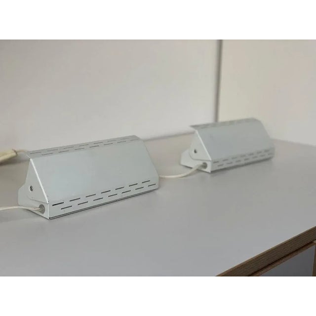 Made in Denmark! Great original set of Danish wall lamps from the 60s for your Stuga: The luminaires are very high-quality...