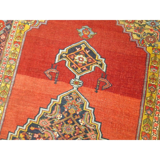 Early 20th Century Antique Zabihi Collection Bidjar Gallery Rug - 5'6" x 11'3" For Sale - Image 5 of 6
