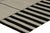 Rug & Kilim’s Contemporary Kilim, White With Black Textural Stripes For Sale In New York - Image 6 of 7