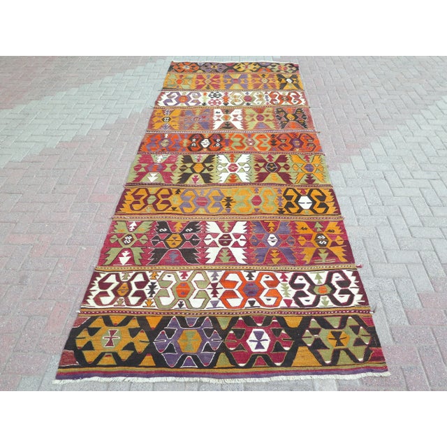 This beautiful rug is from the south of Turkey by Pamukkale Nomads. About 60 years old. It is handmade with pure wool...