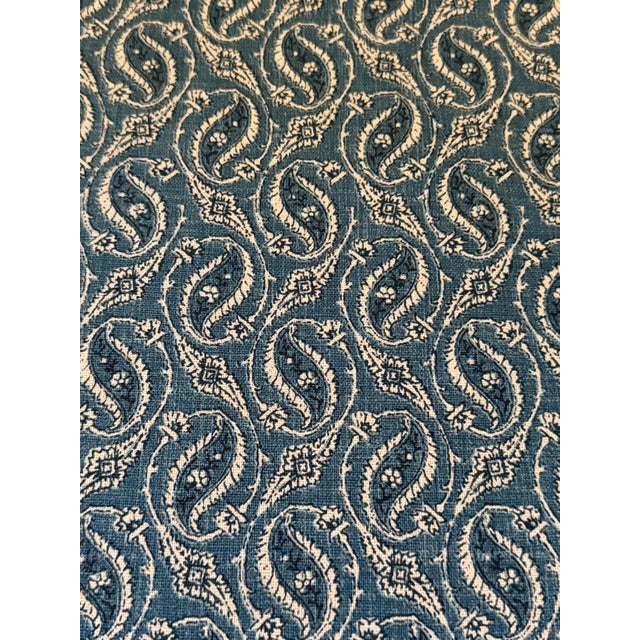 Michael S Smith Jasper 3 Yards Gainsborough Paisley Indigo Fabric Brand: Jasper chevron right Pattern Name: Gainsborough...