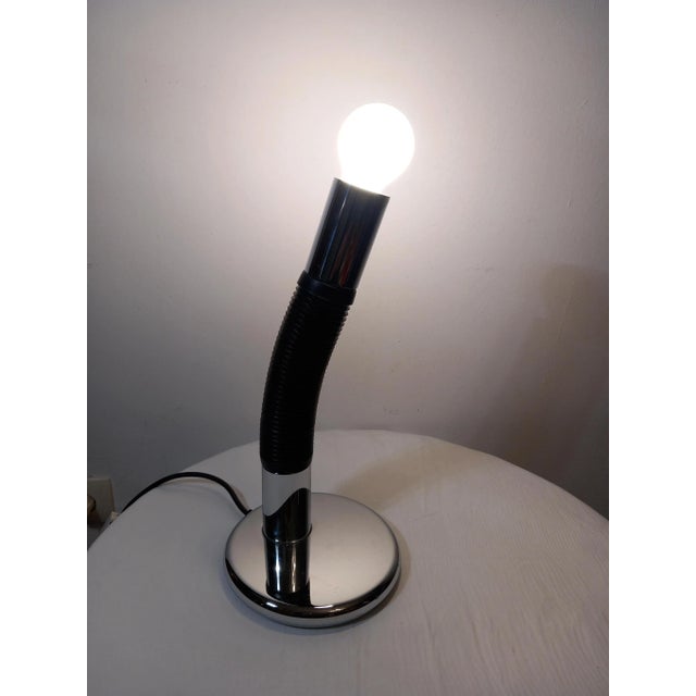 Metal Table Lamp by Mario Bellini for Targetti, 1970s For Sale - Image 7 of 8