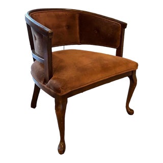 Mid 20th Century Vintage Morganton Chair Inc Side Accent Pub Chair For Sale