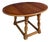 Antique Miniature Oak Drop-Leaf Table Featuring Traditional Turned Baluster Legs, 1940 For Sale