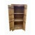 Wood Square-Corner Elm Cabinet For Sale - Image 7 of 8