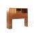 Mainline by Hooker Mid Century Walnut and Cane Twin Storage Headboard For Sale - Image 11 of 11