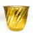 Brass Large Hosley Solid Brass Spiral Jardinière Cachepot – Hollywood Regency / Modern Classic For Sale - Image 8 of 8