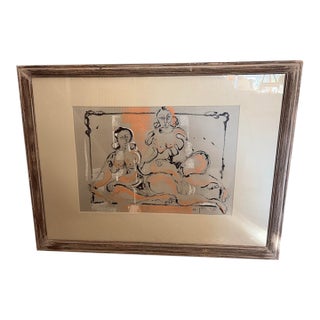 1970s Nina Rodin Original Figural Postmodern Work For Sale