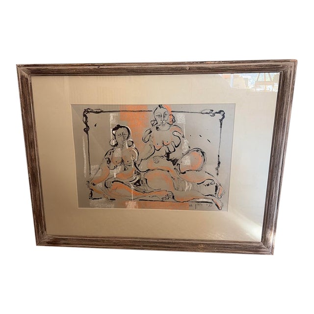 1970s Nina Rodin Original Figural Postmodern Work For Sale