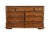2010s Bernhardt Furniture Solid Cherry Italian Neoclassical Tuscan Style 68" Double Dresser 327-043 For Sale - Image 5 of 15