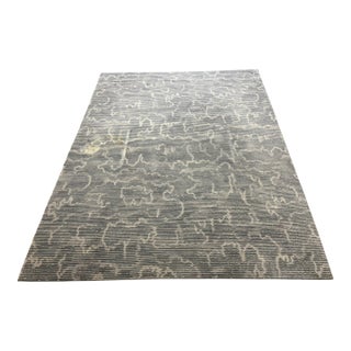 10ft 2in × 14ft 3in Kelly Wearstler for the Rug Company Staccato Steel Area Rug For Sale