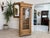Rustic Display Cabinet with Glass For Sale - Image 11 of 12