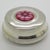 Vintage Italian Handmade Genuine Silver & Murrina Glass Pill Snuff Trinket Decorative Box For Sale - Image 4 of 12