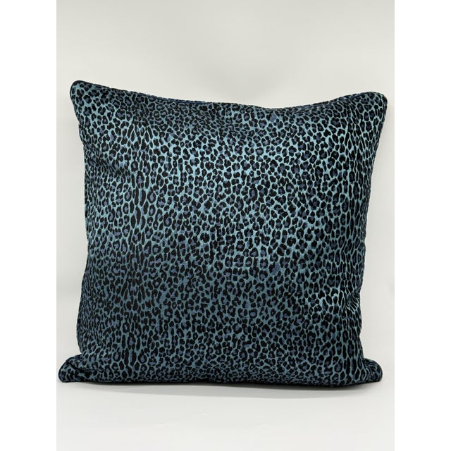 Leopardo Catherine Martin by Mokum Decorative Pillow Cover For Sale In Boston - Image 6 of 10