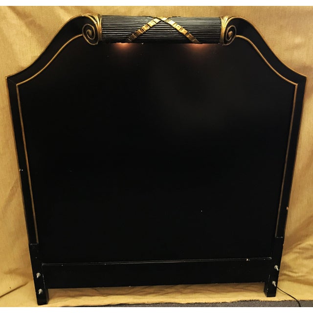 Vintage Art Deco Twin Headboard With Light Chairish