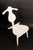 Valet Chair in White Lacquered Wood by Hans J. Wegner, 1950s For Sale - Image 3 of 14