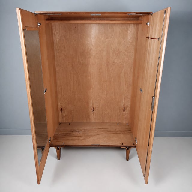 Vintage Wardrobe by Francisek Mezulanik, 1960s, in Very Good conditions. Designed 1960 to 1969