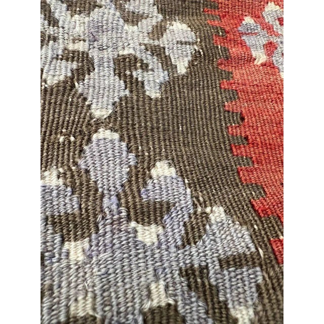 Vintage Hand Woven K143 Pillow 16'' For Sale - Image 4 of 12