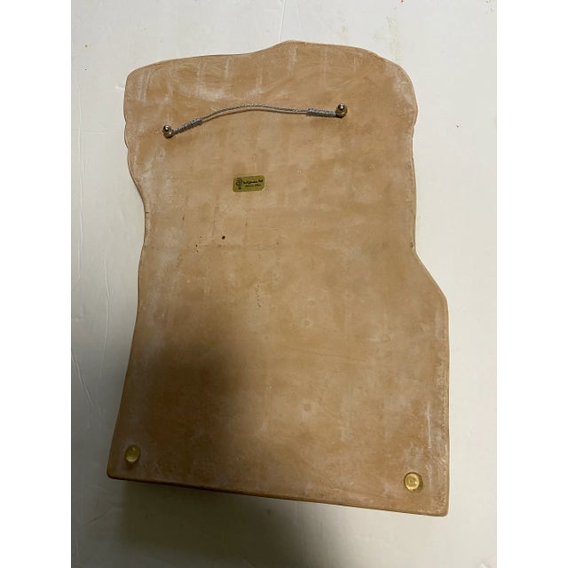 Late 20th Century Egyptian Wall Relief Pharaoh Indigenous Art For Sale - Image 4 of 7