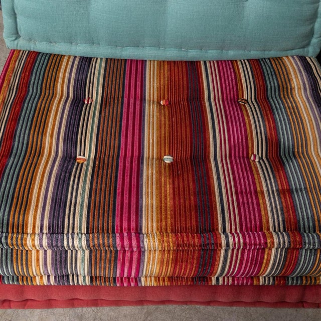 Vintage Mah Jong Sectional Sofa by Hans Hopfer for Roche Bobois, 2000s, Set of 2 For Sale - Image 9 of 18