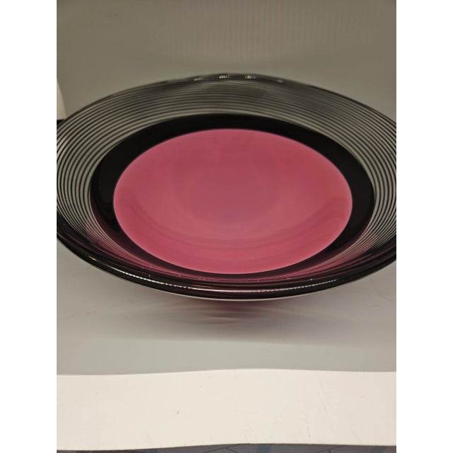 Art Deco Vintage Leonardi Art Glass, Signed, 1989 For Sale - Image 3 of 5