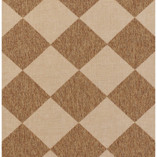 Erin Gates Erin Gates by Momeni Saybrook Diamond Natural Indoor/Outdoor Area Rug 9' X 12' For Sale - Image 4 of 12