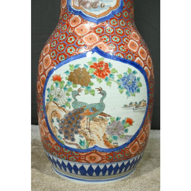 Antique Japanese Porcelain Vase For Sale - Image 14 of 18