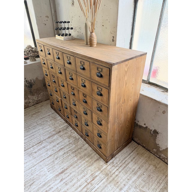 Vintage Pine Trade Sideboard, 1950s For Sale - Image 12 of 18