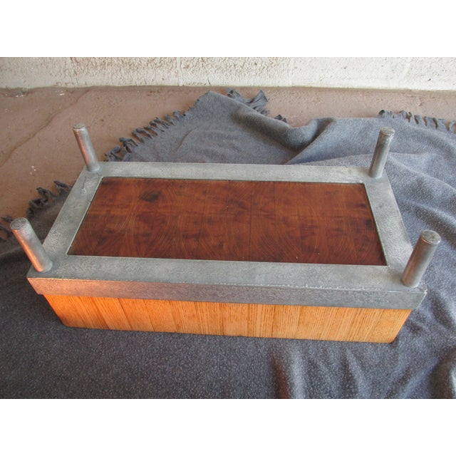 Custom Made Heavy Duty Tabletop Butcher Block Cutting Board Dated 1941 For Sale - Image 9 of 10