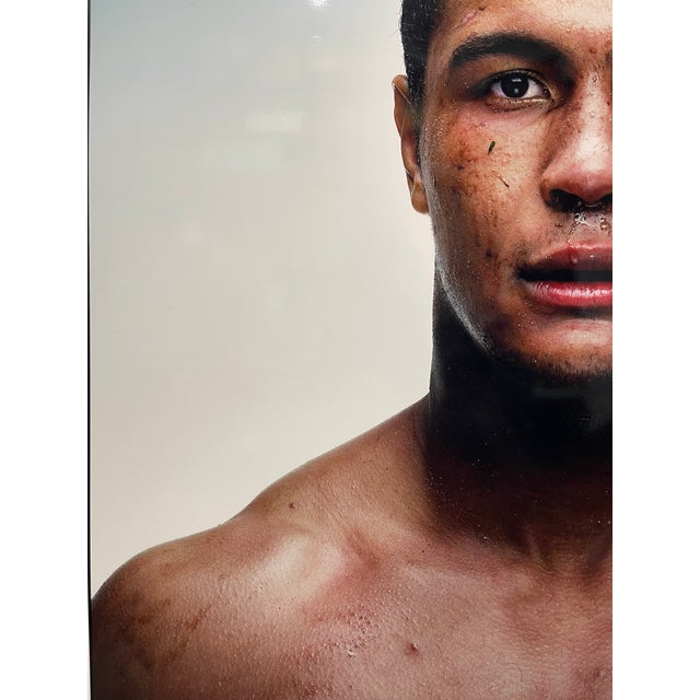 Mid-Century Modern Denis Rouvre, Rugby Player Thierry Dusautoir, 2008, Photographic Print For Sale - Image 3 of 9
