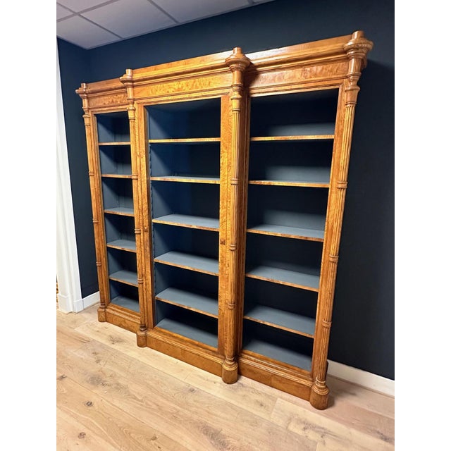 Antique Open Bookcase in Elm For Sale - Image 15 of 15