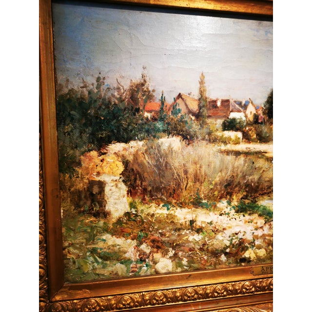 Adolphe Appian, Landscape in the Ain, 1800s, Oil on Canvas, Framed For Sale - Image 8 of 10