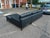 Rh Italia Track Arm Black Leather Chaise Sectional With Metal Base For Sale In Philadelphia - Image 6 of 10