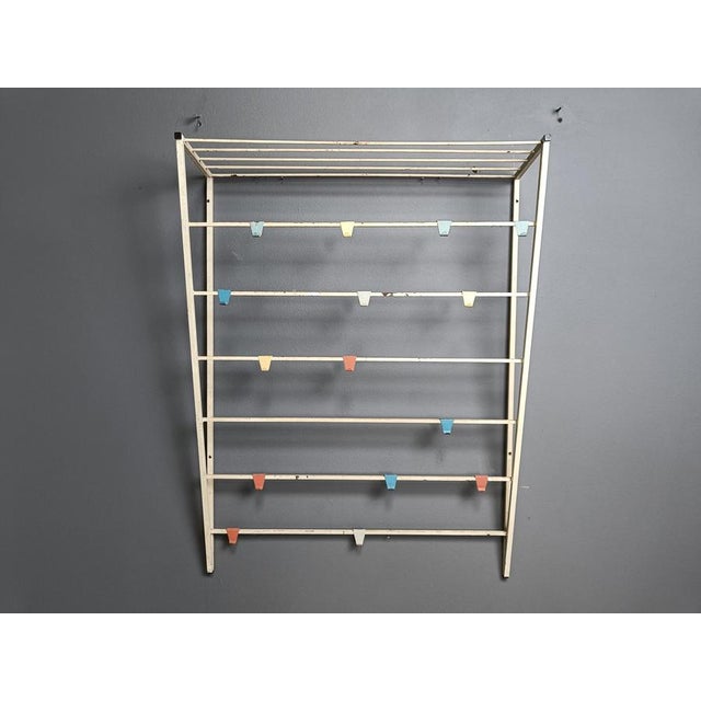 Pilastro Vintage Coat Rack by Tjerk Reijenga for Pilastro, 1950s For Sale - Image 4 of 10