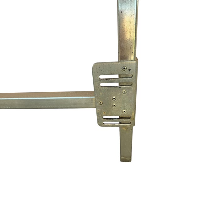 1970s Style-O-Kraft Hollywood Regency Mid-Century Brass-Tone Twin Headboards—A Pair For Sale - Image 9 of 18