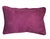 Striking small accent pillow featuring a rich multicolor chevron pattern in plum, berry, aubergine, gold, and soft olive...