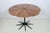 Richard Schultz for Knoll "Petal" Red Cedar and Iron Dining Table, C. 1960s. Featuring a recreated flower-like top by...