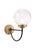 Wildwood Wildwood Brass Bistro Sconce For Sale - Image 4 of 4