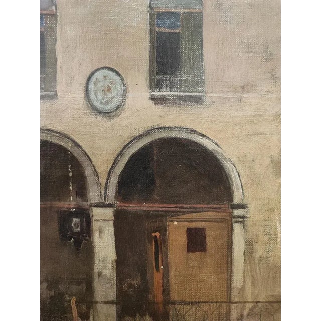 Carlo Brancaccio, Venise, Oil on Canvas, 1890s, Framed For Sale - Image 4 of 11